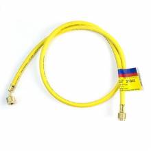 Yellow Jacket 21048 48", yellow, HAV standard fitting, PLUS II 1/4" charging hose