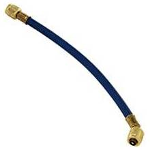 Yellow Jacket 21212 12", blue, HAV standard fitting, PLUS II 1/4" charging hose
