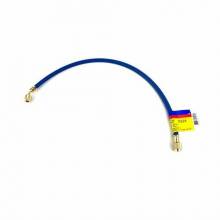 Yellow Jacket 21224 24", blue, HAV standard fitting, PLUS II 1/4" charging hose