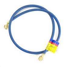 Yellow Jacket 21248 48", blue, HAV standard fitting, PLUS II 1/4" charging hose