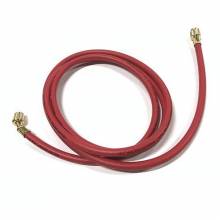Yellow Jacket 21696 96", red, HAV standard fitting, PLUS II 1/4" charging hose