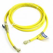 Yellow Jacket 25110 10", Yellow, PLUS II 1/4" hose with FlexFlow valve