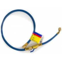 Yellow Jacket 25272 72", Blue, PLUS II 1/4" hose with FlexFlow valve