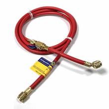 Yellow Jacket 25710 10", Red, PLUS II 1/4" hose with FlexFlow valve