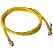 Yellow Jacket 29048 48", Yellow, compact ball valve, PLUS II 1/4" hose