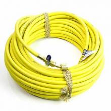 Yellow Jacket 29175 75", Yellow, compact ball valve, PLUS II 1/4" hose