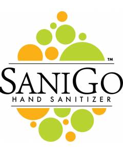 SaniGo - Industrial Grade Hand Sanitizer - Liquid - 1 Liter w/ Pump, Case of 6
